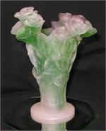 Daum Crystal Roses Vase