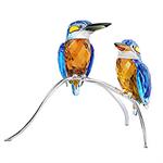 Swarovski Kingfishers, Blue Turquoise