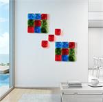 Color Cubes by Viz Art Glass