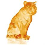 Lalique Amber Tiger