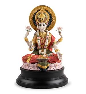  Lladro - Goddess Lakshmi, Limited Edition