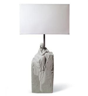 Lladro - Meditating Woman Lamp I