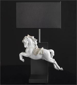 Lladro Lamp - Horse on Pirouette - 01023062