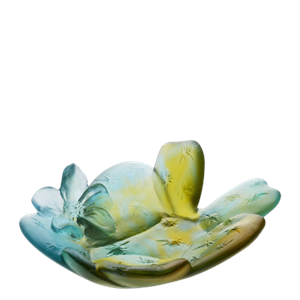 Daum Crystal Ornamental Dish