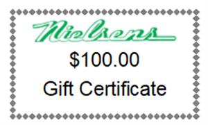  $100 Nielsens Gift Certificate