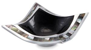 Julia Knight - Classic 6.5" Pagoda Bowl Caviar / Tahitian Pearl