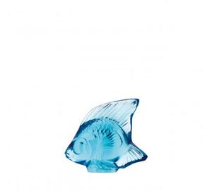 Lalique - Fish, Light Blue