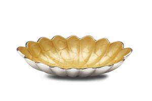 Julia Knight 8 inch Peony Oval Bowl / Saffron