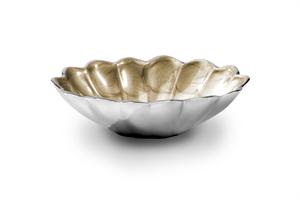 Julia Knight Peony 5" Oval Bowl -Toffee