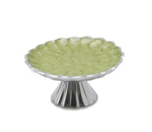 Julia Knight Peony Petite 6 in. Cake Stand - Kiwi