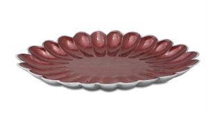 Julia Knight 18 inch Peony Oval Platter / Pomegranate