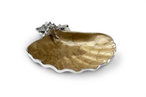 Julia Knight Scallop Starfish 8.5" Bowl - Toffee