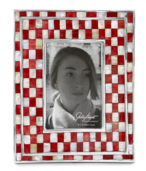 Julia Knight - Mosaic Pomegranate, Classic Photo Frame - 4x6