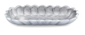 Julia Knight Peony 7 in. Butter Dish - Platinum