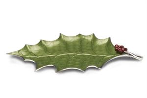 Julia Knight Holly Sprig Platter - Mojito