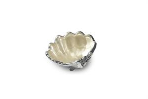 Julia Knight Tahitian Clam 5 in. Petite Bowl - Snow