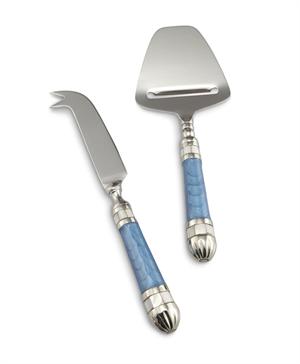 Julia Knight - Classic Cheese Serving Set - Azure