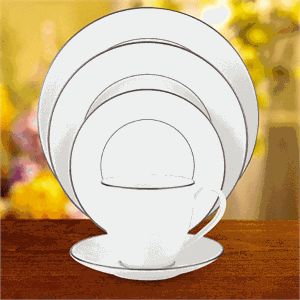  Lenox - Continental Dining Platinum, 5 PPS w Accent Plate