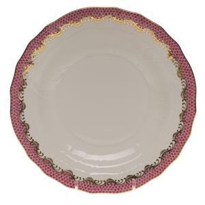 Herend Dessert Plate, 8.25"D - PINK