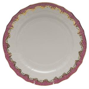 Herend Service Plate, 11"D - PINK