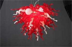 Viz Art Glass - Red Love Chandelier