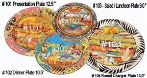 Penzo Round Dinner Ware / 4 Sizes