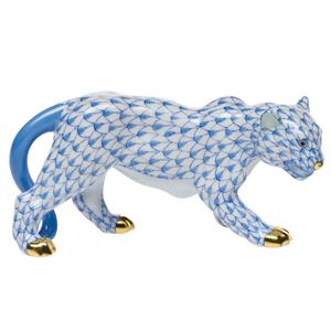 Herend Small Tiger / Blue