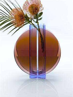 Moser Crystal - Wheels Vase