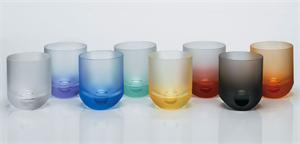 Moser Crystal - Frosted Tipsy Moser Crystal - Frosted Tipsy
