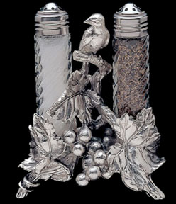  Arthur Court - Grapevine Stand Salt & Pepper (3 Piece Set)