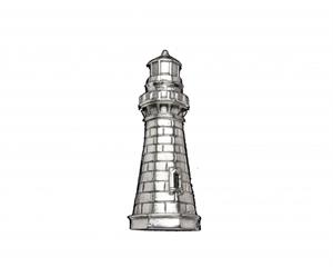 Arthur Court - Lighthouse Napkin Weight