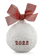2022 Lladro Christmas ball (Re-Deco red)