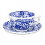 Spode - Blue Italian Tea Cup & Saucer