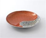Julia Knight 13 in. Ying Yang Bowl - Mango