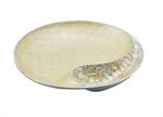 Julia Knight 13 inch Yin Yang Bowl / Buttercream
