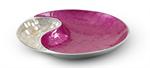 Julia Knight 13 inch Yin Yang Bowl / Raspberry