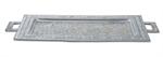 Julia Knight 25 inch Rectangular Tray with Handles / Mother of Pearl