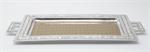 Julia Knight 25 inch Rectangular Tray with Handles / Toffee