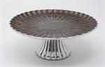 Julia Knight 14 inch Peony Cake Stand / Chocolate