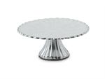 Julia Knight 10 inch Peony Cake Stand / Snow