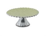Julia Knight Peony 10" Cake Stand - Kiwi