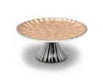 Julia Knight Peony 10" Cake Stand - Shrimp