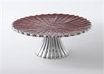 Julia Knight 10 inch Peony Cake Stand / Pomegranate