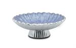 Julia Knight 8 inch Peony Pedestal Bowl / Hydrangea