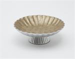 Julia Knight 8 inch Peony Pedestal Bowl / Toffee