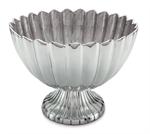 Julia Knight - Peony 14.5" Pedestal Gala Bowl - Platinum