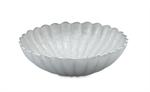 Julia Knight 15 inch Peony Round Deep Bowl / Snow