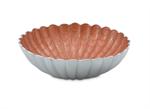 Julia Knight 15 inch Peony Round Deep Bowl / Mango