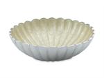 Julia Knight 15 inch Peony Round Deep Bowl / Buttercream
