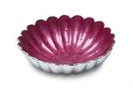 Julia Knight Peony 15 in. Round Deep Bowl - Raspberry